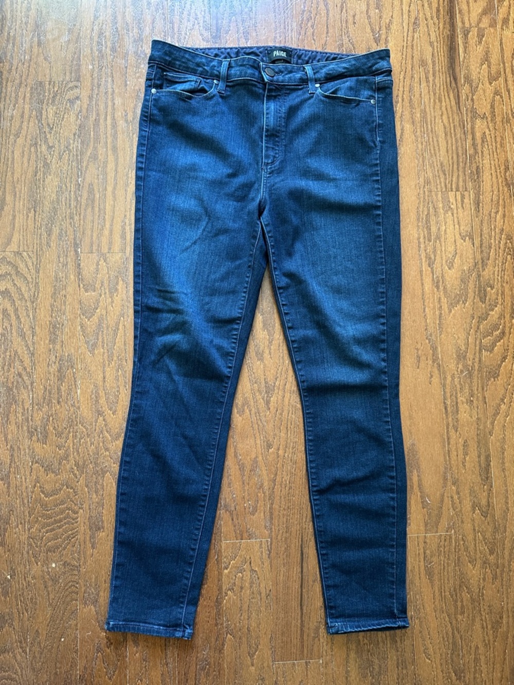 PAIGE Women's Deep Indigo Skinny Jeans